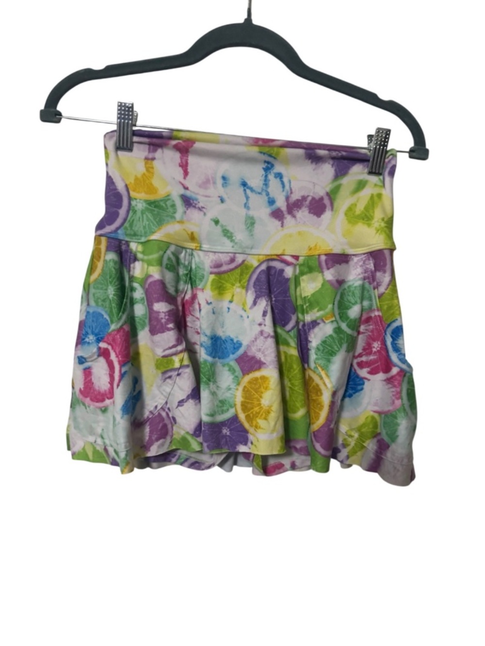 Lemon Print Skort